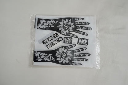 Ladies mehndi sticker