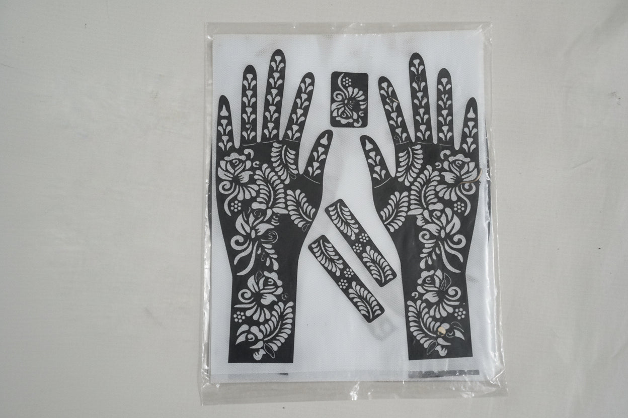 Ladies mehndi sticker