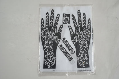 Ladies mehndi sticker